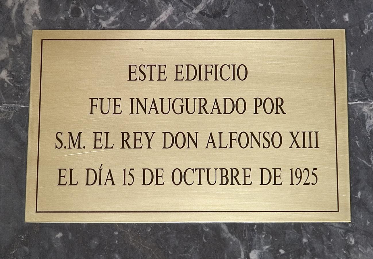 Placa inaugural